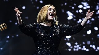 Adele Hilariously Bullies a Couple Into Getting Engaged