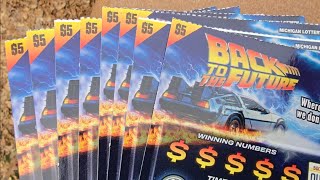 MI Lottery - 💎Rule of 8💎 - 💥BACK TO THE FUTURE💥 - How many can we win on? Let's make money!💰💰💰 #fun 