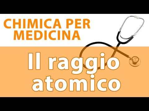 Video: Come Trovare Il Raggio Di Un Atomo