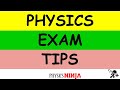 Physics Multiple Choice Exam Tips