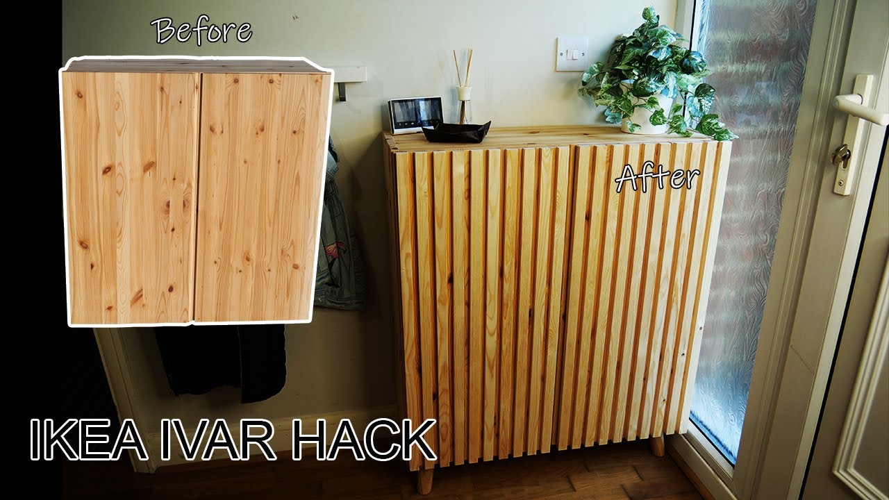 Ivar Shoe Cabinet (IKEA Hack) - I Can Do That! - YouTube