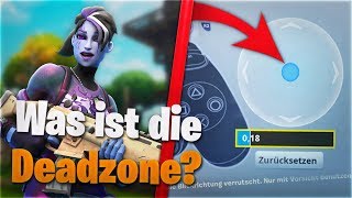 Erklärung: Was ist die Totzone / Deadzone in Fortnite??? (Ps4 / Xbox) + Tipps / Neue Funktion