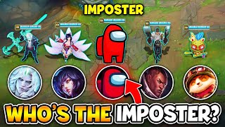 LEAGUE OF LEGENDS BUT ONE OF US IS SECRETLY TRYING TO LOSE (WHO'S THE IMPOSTER?)