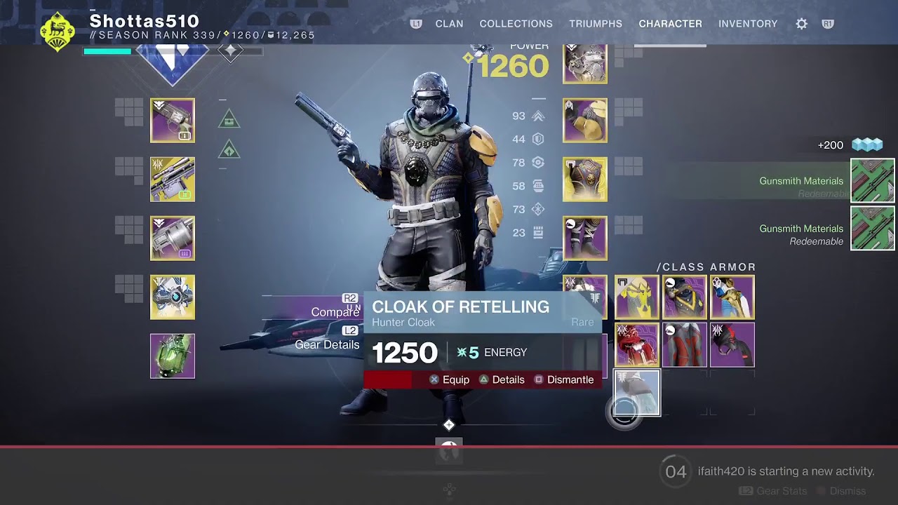 God roll bite of fox iron bannana