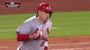 STL@HOU: Craig crushes a solo shot to deep left field