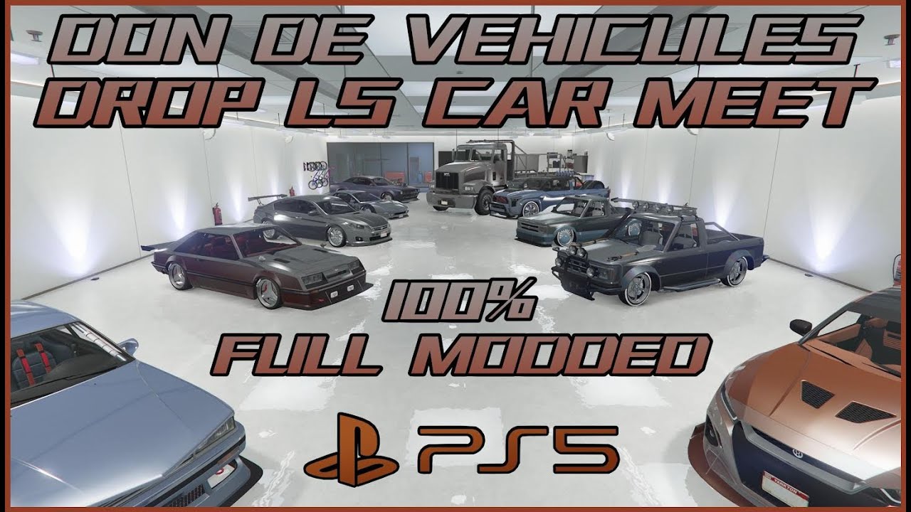 🔴 LIVE 🔴 DON DE VEHICULES - DROP LSCM - GTA 5 PS5