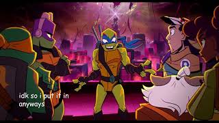 leonardo being the most queer-coded character in two minutes (rottmnt movie)