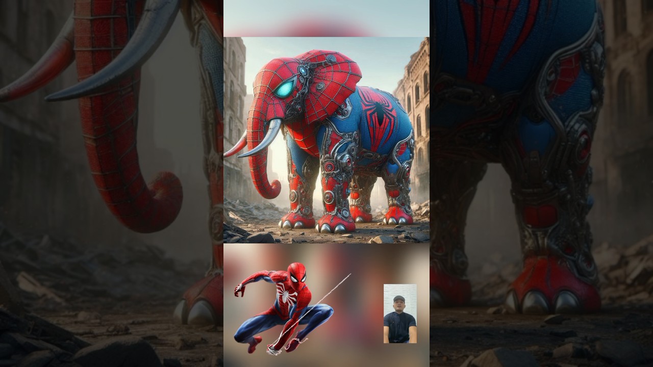 superheroes but elephant 