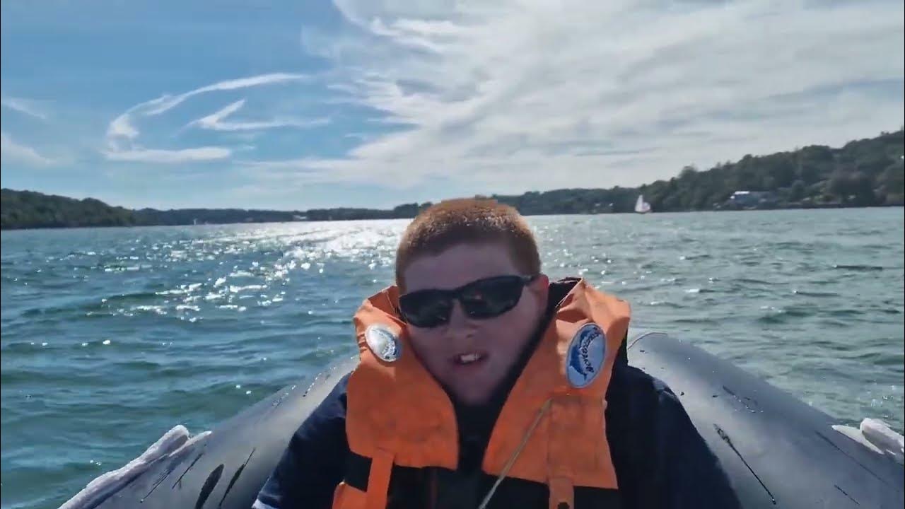 Tobin Sports inflatable boat trip to Puffin Island YouTube