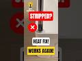 Stripped Plastic Thread? This Heat Trick Fixes It Instantly! #diy #lifehacks #shorts