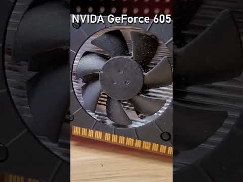 Nvidia GeForce 605 | ASMR