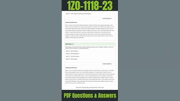Oracle Cloud Fusion Analytics Warehouse 2023 Implementation Professional Exam | 1Z0-1118-23 Exam