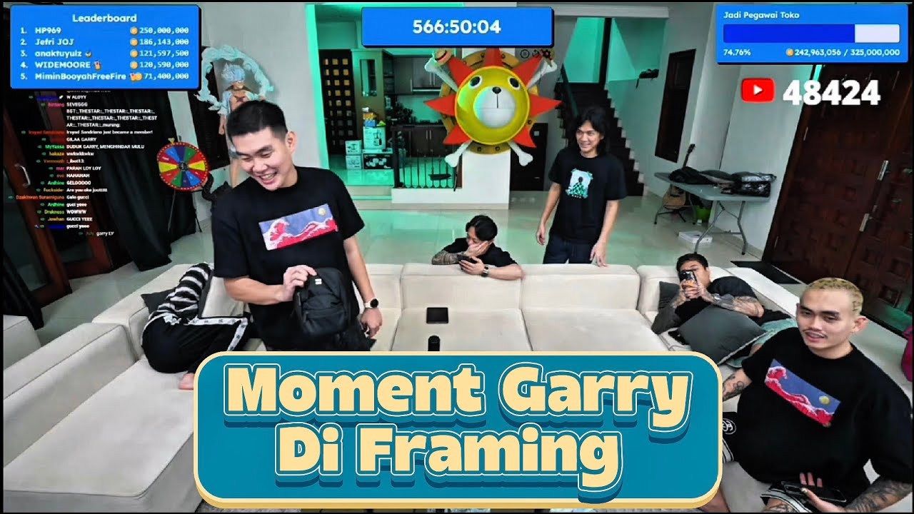 Seneng nya Aloy Bisa Framing Garry🤣 #yb #aaaclan #marapthon