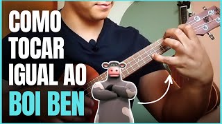 HOW TO PLAY THE BOI BEN SONG ON THE UKULELE - FULL AND SIMPLIFIED VERSION