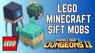 I Built FIVE New MINECRAFT Mobs from THE SIFT in LEGO