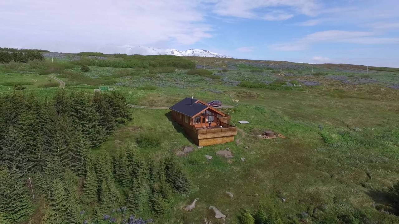 Solstice - Aerial footage from Hrísey, Iceland - June 2016 (HD)