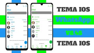 Tema WhatsApp iOS Keren Terbaru 2020 screenshot 1