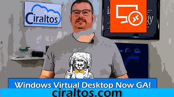 (Fall 2019 version) Azure Windows Virtual Desktop Now GA!  Updated Overview and Walk Through