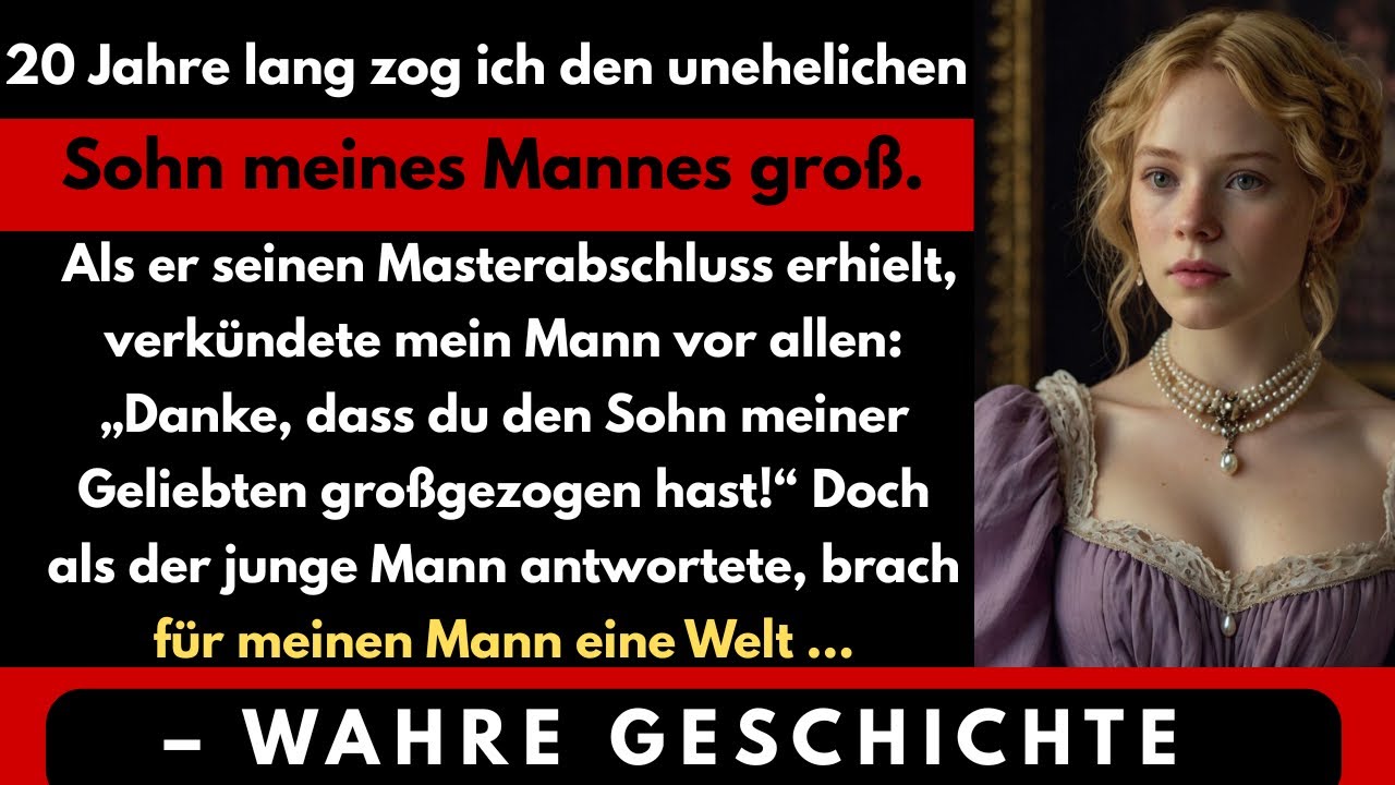 Ich stand auf der Abschlussfeier meines Sohnes, die weißen Rosen noch in der Hand, als mein Mann sich zu mir drehte, lächelte und vor allen Leuten sagte: „Danke, dass du dich all die Jahre um den...