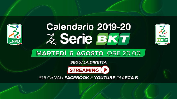 Presentazione del calendario SerieBKT 2019-20