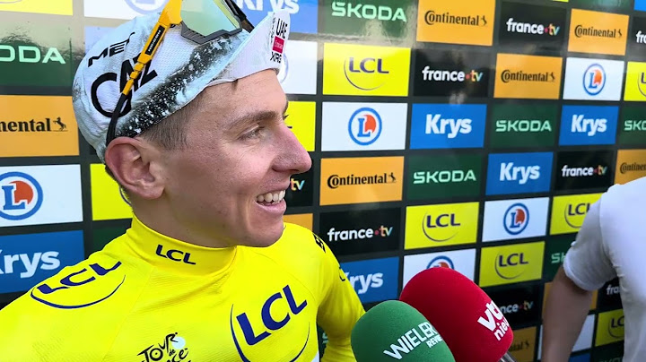 Tadej POGACAR slams THE HAMMER down on Jonas VINGEGAARD and puts him BIG DISADVANTAGE - WIELERFLITS