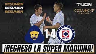 Pumas - Cruz Azul (4-0): resumen del partido y goles - AS México