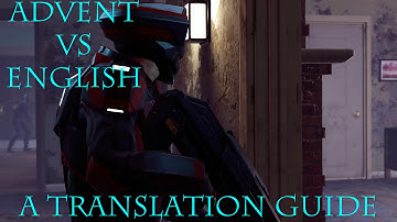 Advent vs English - A Translation Guide