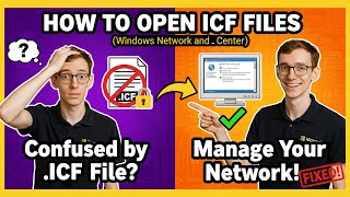 ICF फ़ाइलें कैसे खोलें (विंडोज नेटवर्क और शेयरिंग सेंटर) screenshot 2