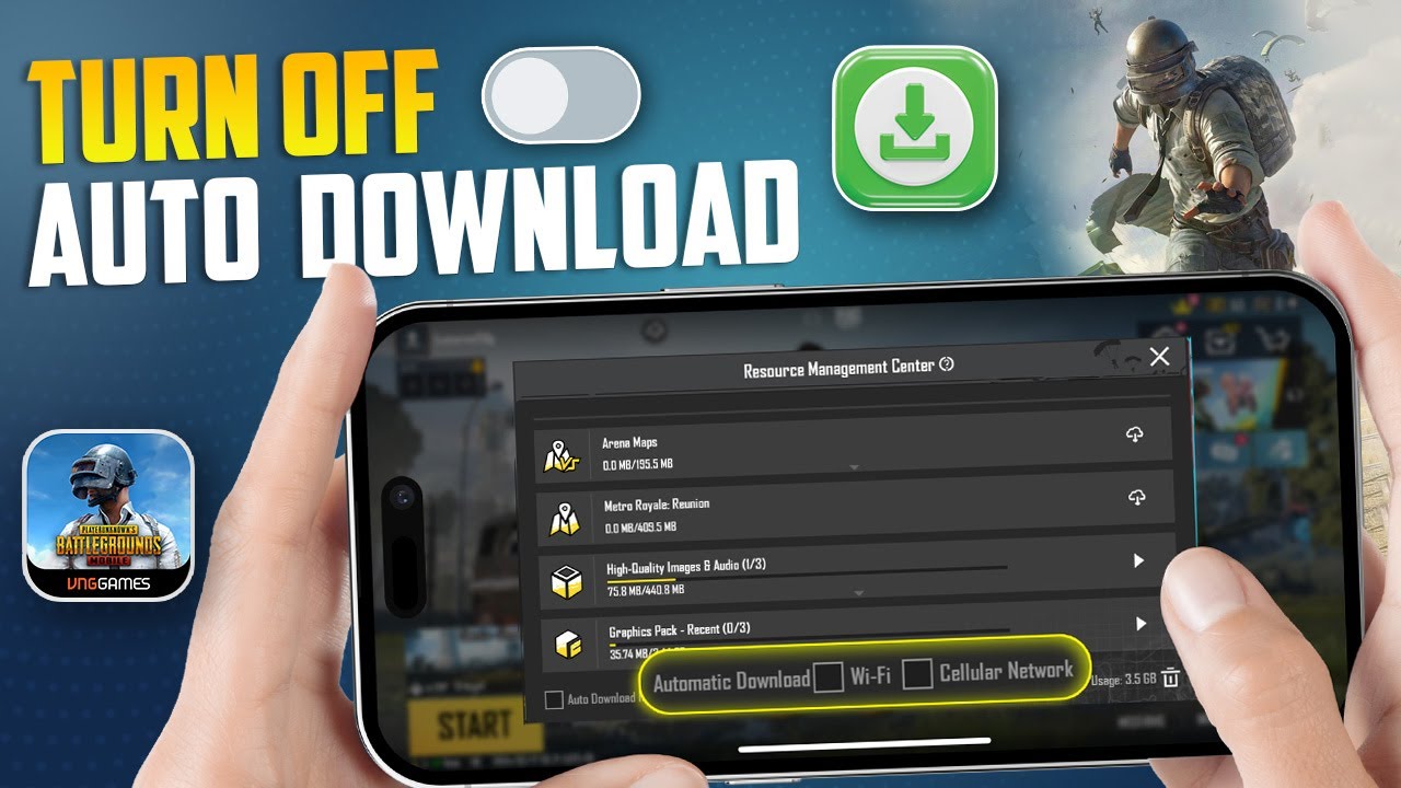 How to Turn off Auto Download for PUBG Mobile on iPhone | Disable PUBG