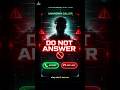 Don’t Answer This Call ❌ AI Scam Alert