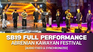 SB19 at Abrenian Kawayan Festival | AUDIO SYNCHRONIZED [Full Performance]