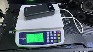 How to use this Mini Electronic Price-Computing Scale DT-580 - PowerBank SETUP