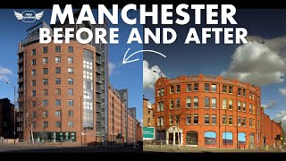 Manchester before and after (and after) - 'Then and now' cross-fading images of MCR UK architecture