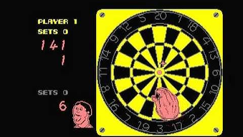 (OLD GAMES) GAMEPLY DARTS180 AMSTRAD 6128 1985