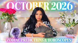 Get Ready: your October 2026 Horoscopes &Tarot Reading Predictions🔮♥️🍀✨detailed & accurate😳