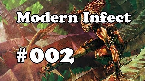 Modern Infect #002 vs RG Ponza, RG Zoo, Affinity, 5 Color, Mardu Tokens (Magic: The Gathering)