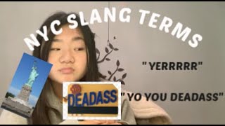 NYC SLANG TERMS 2019 | Pegslife
