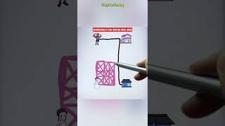 Drawing lines to help them get home safely 🔥😱 #shorts #viral #trending