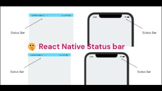 React Native Status Bar 💡 Complete Guidance #statusbar #android #ios