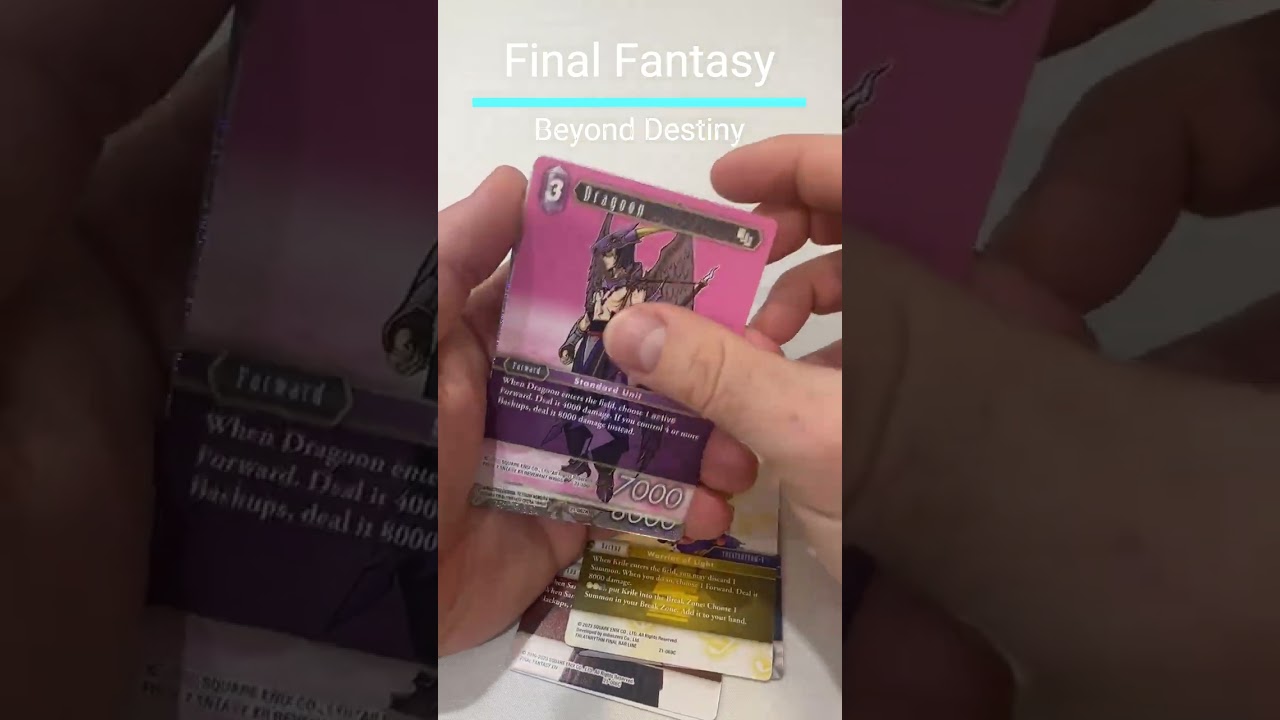 Final Fantasy TCG – Beyond Destiny - YouTube