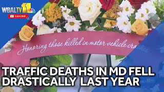Traffic deaths in Maryland dropped drastically in 2025, data shows
