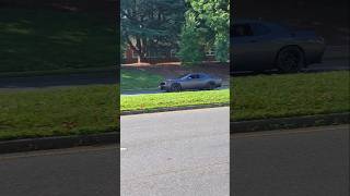 Angry Dodge Challenger Hellcat