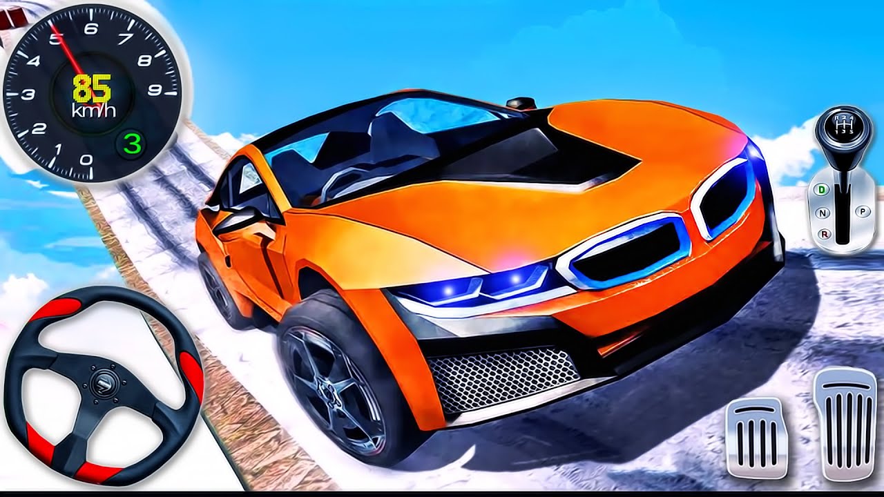 Impossible Car Racing Simulator 3D - Car Stunts Mega Ramp Driving 2025 ...