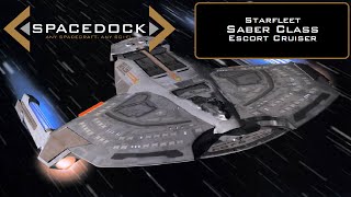 Star Trek: Saber Class Escort Cruiser - Spacedock