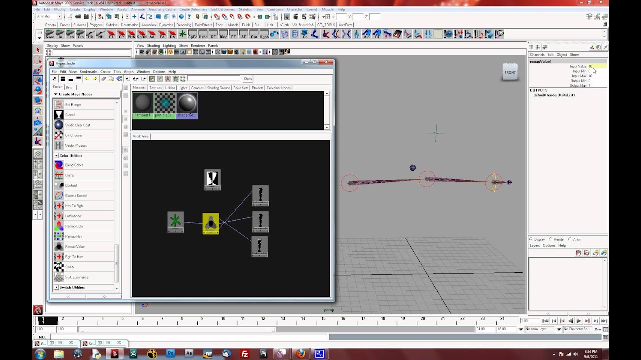 Rigging Tutorial - Using Utility nodes in rigging - YouTube