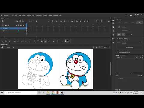 ANIMATE CC PAINT BUCKET TOOL