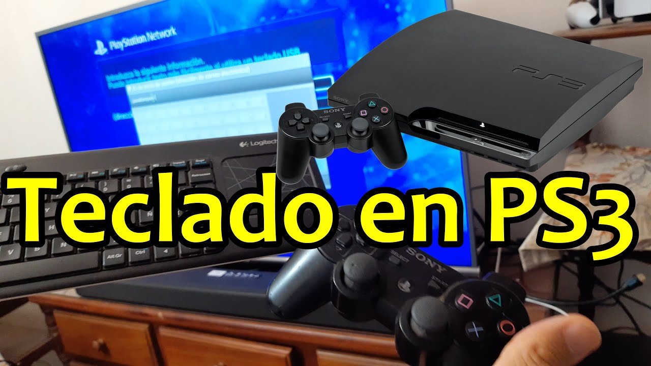 Teclado inalámbrico para ps3 Wireless keyboard ps3 Cómo instalar un