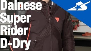 Dainese Super Rider D-Dry Jacket | Motorcycle Superstore - YouTube