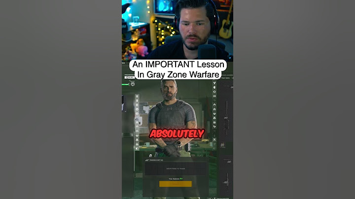 A Very Important Lesson | Gray Zone Warfare