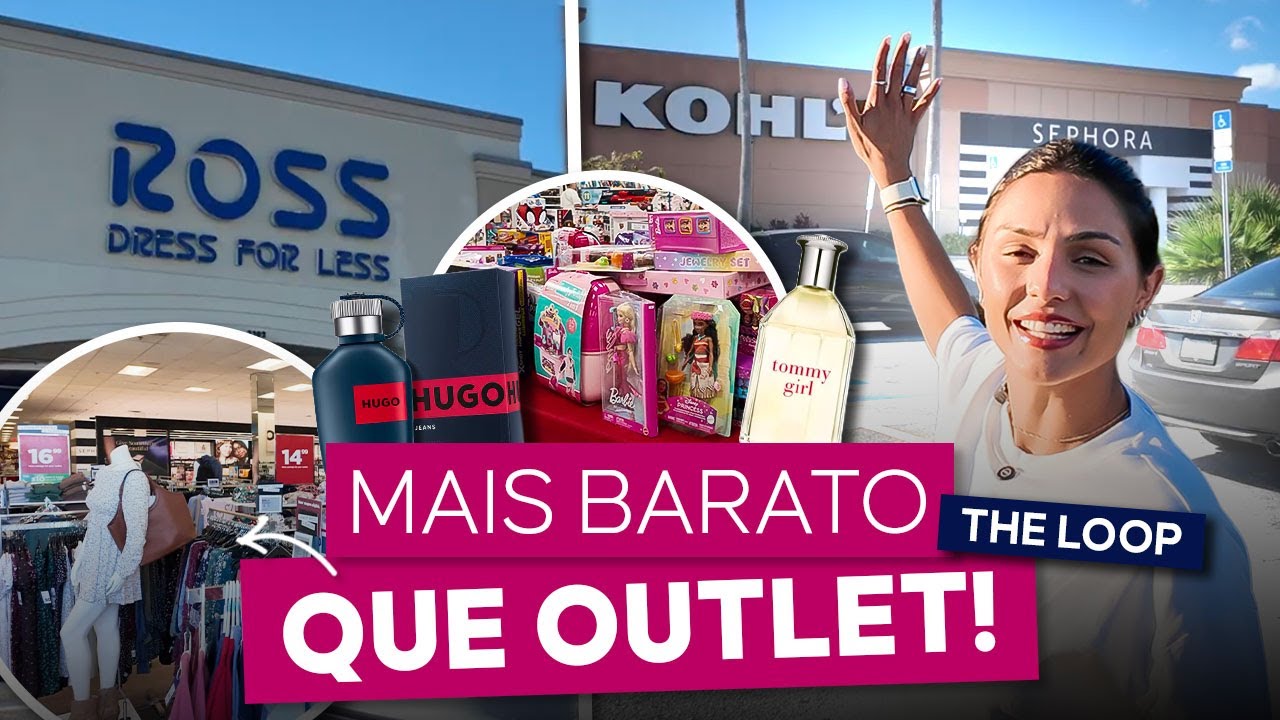 AS LOJAS MAIS BARATAS DE ORLANDO! PERFUMES e MARCAS FAMOSAS MAIS BARATAS QUE OUTLET - THE LOOP